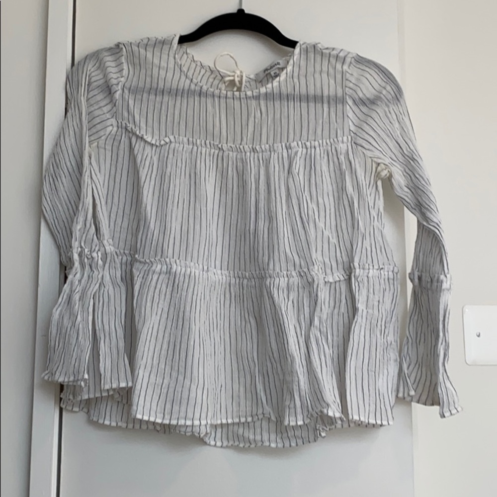 Madewell sheer Blouse boho